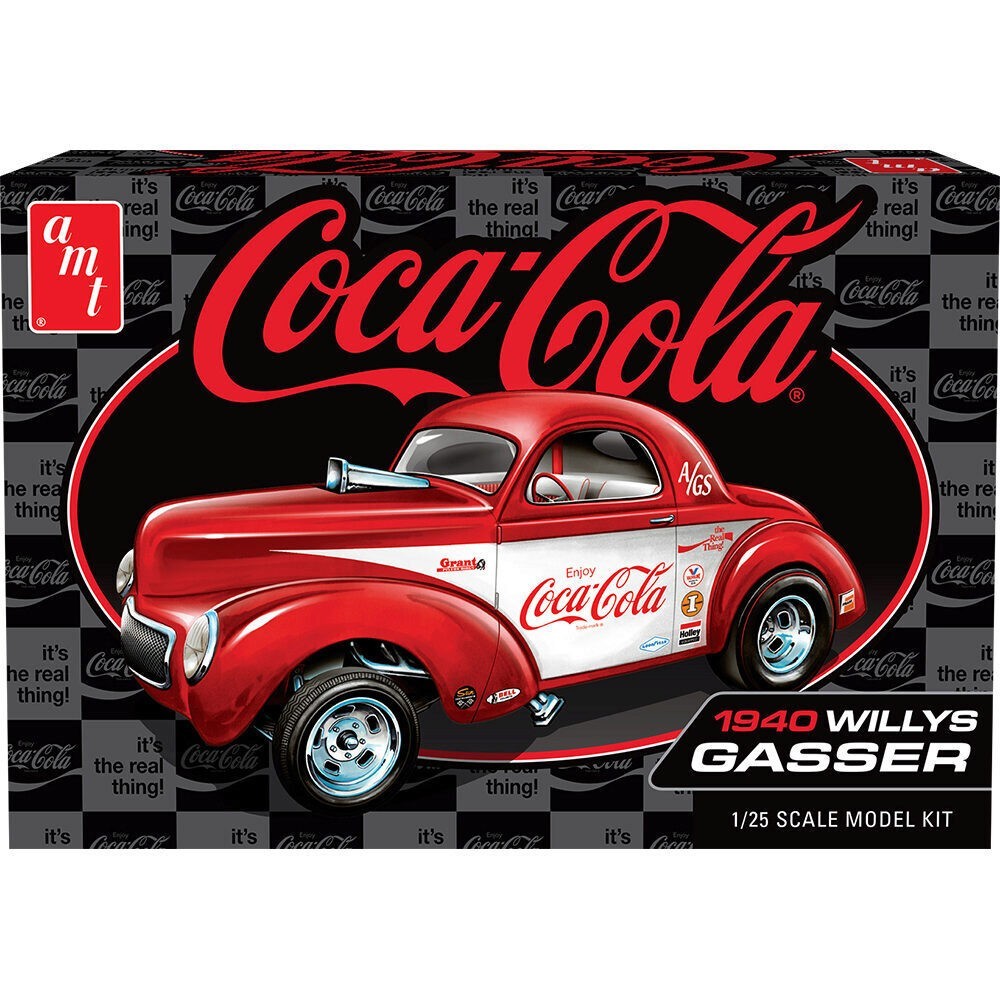 AMT 1492 1940 Willys Coupe (Coke Race Team)