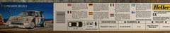 Heller 1:24 Peugeot 205 EV 2 – 1986 Corsican Rally winner – Sealed Inside