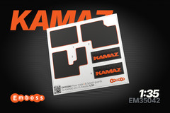 1:35 3D Interior Exterior Detail Set for KamAZ 65115 Zvezda 3650