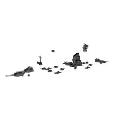 1/200/350/700 German Navy Heavy Cruiser Prinz Eugen Upgrade Set