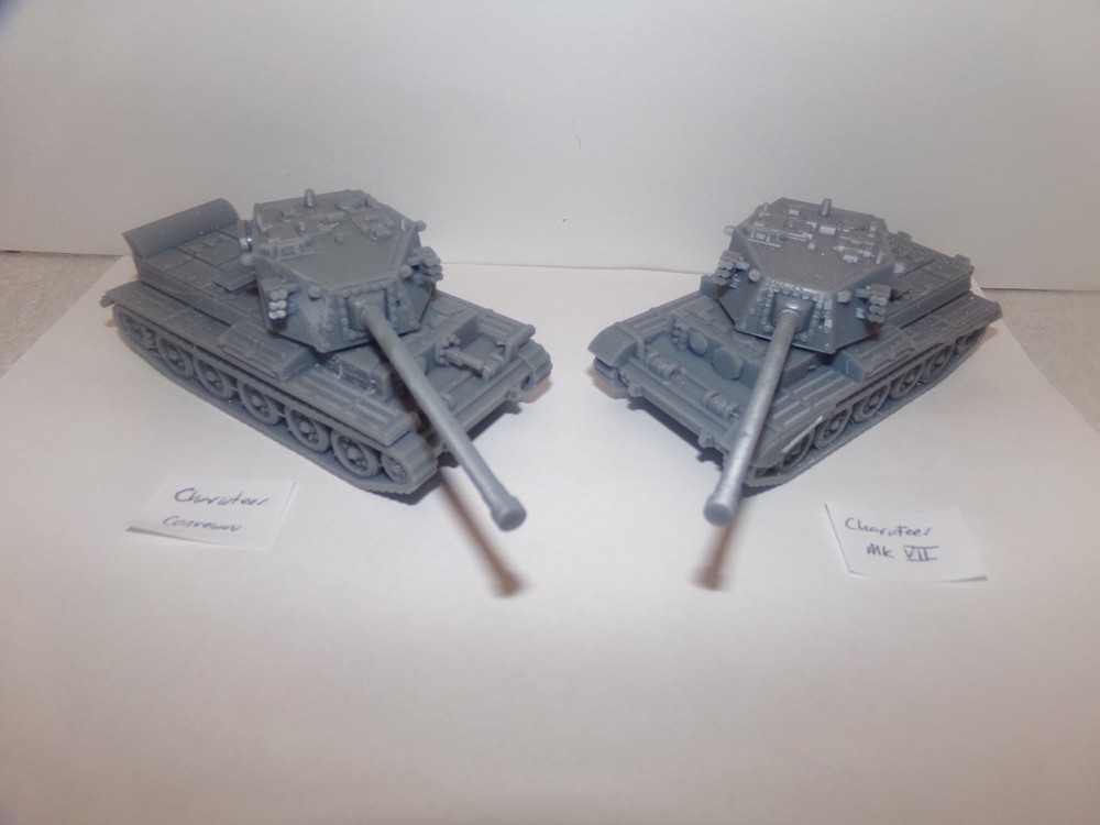 Charioteer Tank (1:100 to 1:48 scales)
