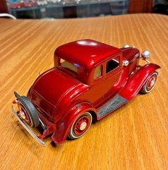 1932 FORD V8 COUPE AMT MODEL KIT ” BUILT “