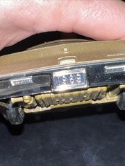 Jo-Han 1969 Cadillac Eldorado Metallic Gold Promo Car Model 1/25