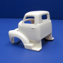 NB327 1:25 scale, Jimmy Flintstone 1950 Chevy 3100 resin Cab Over Truck Body