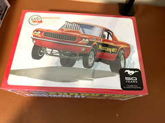 AMT Retro Deluxe Super Boss Mustang GT 427 Funny Car 1:25 Kit FACTORY SEAL 7026