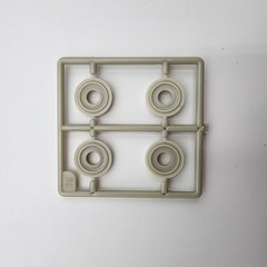 Moebius Models 1/25 1956 Chrysler 300B 1207 Parts Kit Bash Wheel Hubs