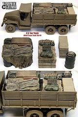 1/35 Allied Truck Load #3 Resin – 2.5 Ton Tamiya deuce and a half – Value Gear