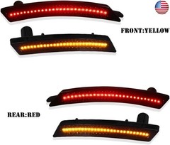 GTINTHEBOX Smoked Lens Led Side Marker Light Kit for 2007-2013/14 MINI Cooper