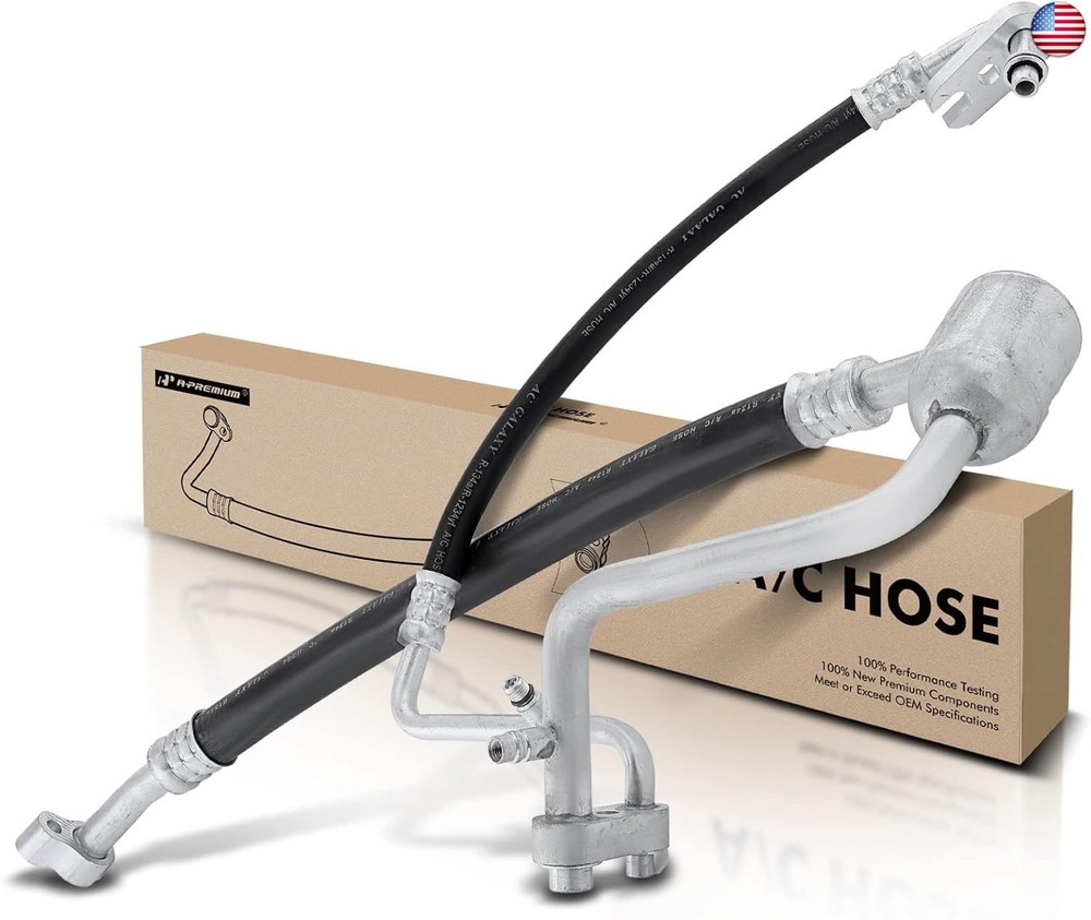 A-Premium A/C Suction Hose & Discharge Line Hose Assembly Compatible with