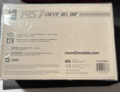 AMT 638/12 1957 CHEVY BEL AIR MODEL CAR KIT plastic race 1:25 Scale AMT638 NEW