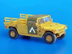 Plus Model 1/48 M998 Humvee HMMWV Cargo US Military Truck (with Decals) 4030