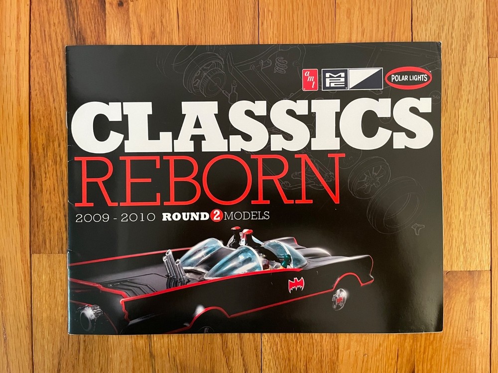 2009 ROUND 2 Model Kit Catalog, BATMOBILE, The MUNSTERS