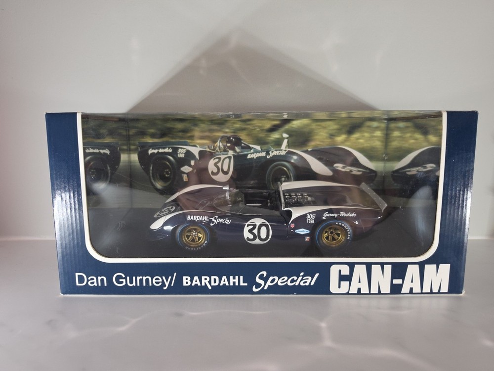 NIB GMP 1/18 1966 GURNEY-BARDAHL SPECIAL #30 LOLA SPYDER