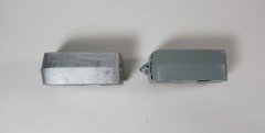 New! SMC-GG-1175 1940’s-50’s Camping Trailer HO-1/87 Scale Clear Resin Kit