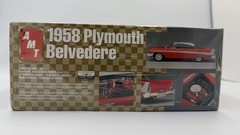 1958 Plymouth Belvedere 1:25 Scale Model Kit AMT