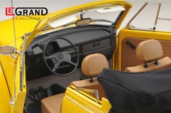 Le Grand #LE100 1/8 VW Volkswagen Beetle yellow Cabrio metal kit by LeGrand