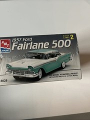 AMT ERTL 1957 Ford Fairlane 500 Model Kit 1/25 Scaled Sealed In Plastic