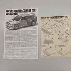 TAMIYA Escort RS Cosworth Repsol Ford Collectables 17+