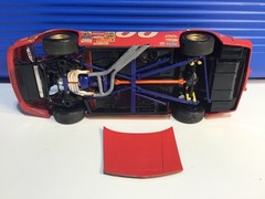 MODEL BUILT CAR PONTIAC #66 PHILLIPS TropArtic NASCAR JUNKYARD