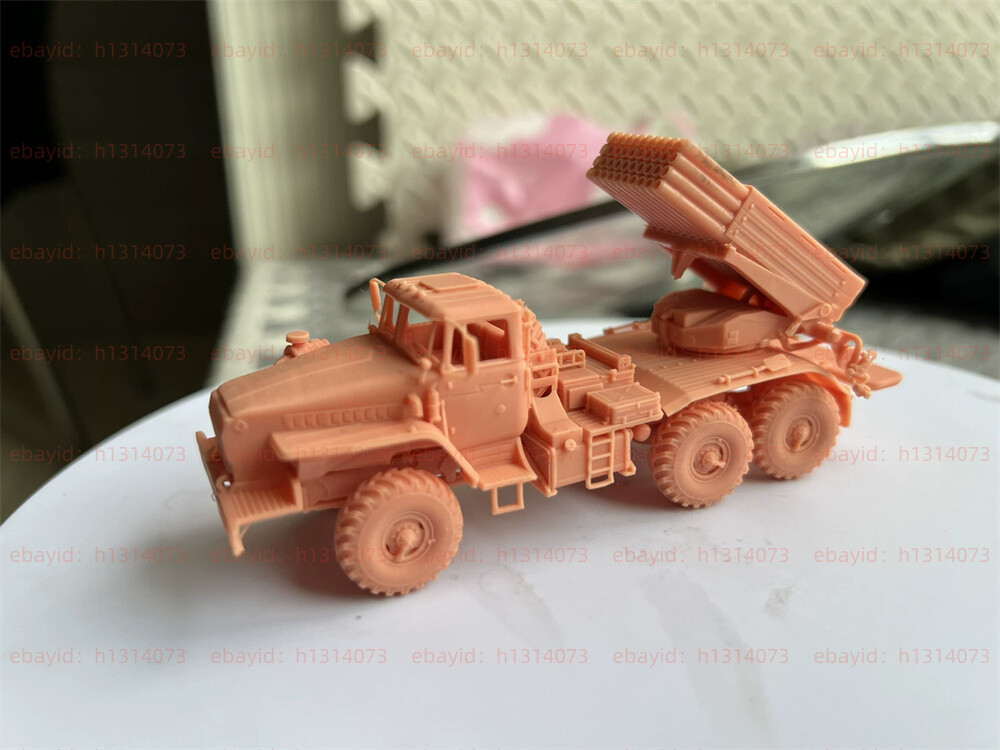 3d Printed 1/72 BM21 Grad Multiple Launch Rocket System Unpainted Kit