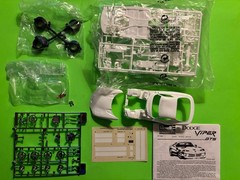LOT OF 3 DODGE VIPER GTS COUPE MODEL KITS AMT ERTL -REVELL 1/25 SCALE NEW LOOK!!