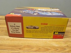1965 / 97 Monogram SCARAB 1:24 Scale Racing Car Model Open Box / Sealed Contents