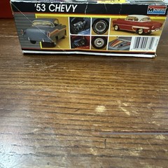 Monogram ’53 Chevy Bel-Aire Hardtop 1988 1:24 Model Kit 1953 Bel Air