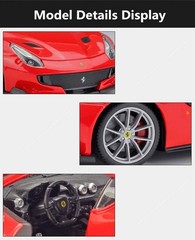 Bburago 1:24 Ferrari F12 TDF Diecast Alloy Sports Car Model – Premium Racing Car