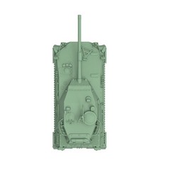 Unpainted 1/160 N SCALE Railway Military Model Kit Argentina TAM Medium Tank