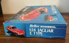 Humbrol Heller 1/24 Model Car Kit – JAGUAR E TYPE – New in Box