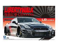 Aoshima 1/24 LB Works NISSAN R35 GT-R Type 2 V.2 Plastic Model Kit