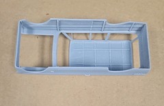 ABS-LIKE RESIN 3D PRINTED 1/25 1965 FORD FALCON STATION WAGON BODY SEPARATE HOOD