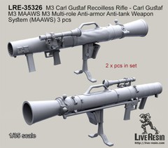 Live Resin 35326 1/35 M3 Carl Gustaf Recoilless Rifle (MAAWS)