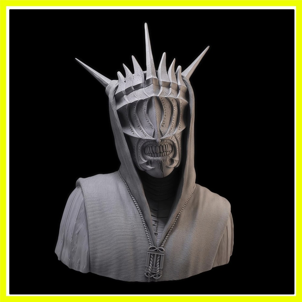 1/10 Cast Resin Model Assembly Kit, GK， Mage, Unpainted Items Need To Be Asse…