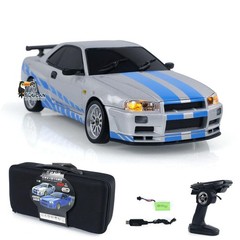 Used LDRC 1/18 4×2 RC Racing Car RWD Radio Control Drift Car Gyroscope LD1899