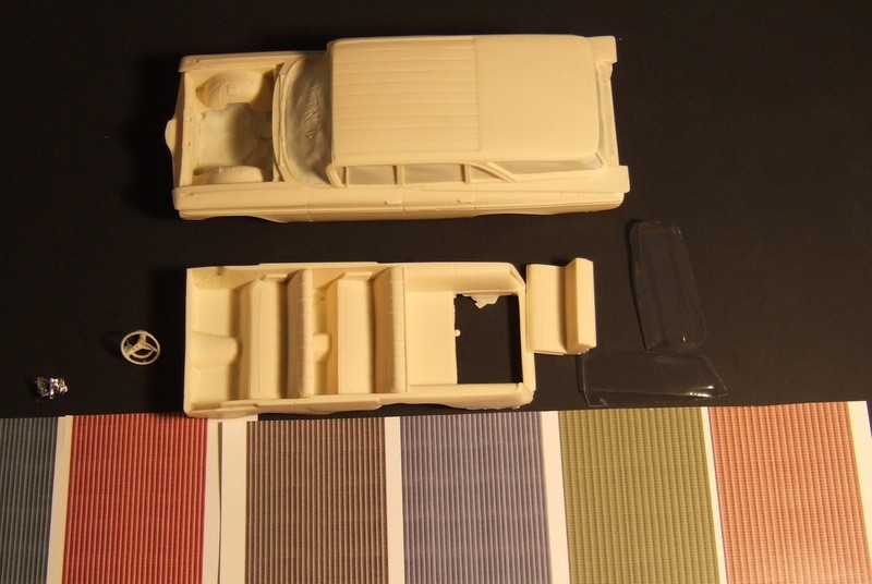 1959 Chevrolet Nomad Impala Station Wagon promo resin kit in 1/25th Scale