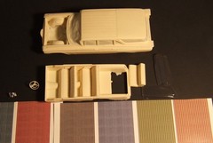 1959 Chevrolet Nomad Impala Station Wagon promo resin kit in 1/25th Scale