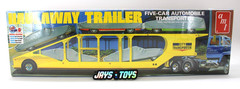 Haulaway Trailer Five-Car Automobile 1/25 Model Kit 2020 AMT Factory Sealed