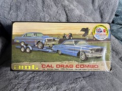 AMT CAL DRAG COMBO – Includes 3 Complete Model Kits #1223 1:25 Scale