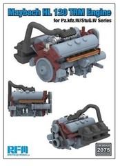 Rye Field 1/35 Maybach HL 120 TRM Engine (for Panzer IV/StuG IV #RM-2075📌USA📌