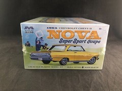Moebius 1964 Chevrolet Chevy II Nova Super Sport Coupe 1:25 Scale Model Kit 2320
