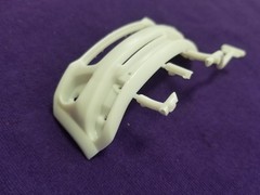 2021 Dodge Charger HELLCAT FRONT BUMPER from 1:25 AMT Model Kit