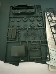 Italeri No.313 1/35 Schwimmwagen with 3 figures one on a bicycle. Model Kit.