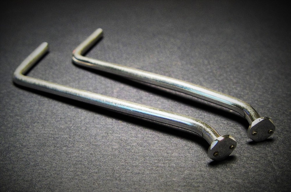 Scale Repro’s Plus 9001 1/24,1/25 Aluminum Side Pipes (Lake Pipes)