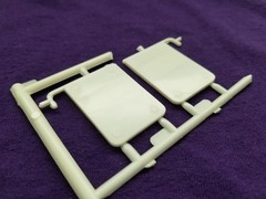 Diamond REO Truck Tractor REAR MUD FLAPS for 1:25 AMT Model Kit