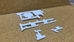 1940 FORD Standard Coupe RADIATOR & HOSES 1/25 Scale Monogram NEW Model PARTS
