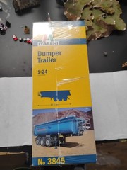 Italeri Dumper Trailer 1/24 #3845 Trucks & Trailers Plastic Model Kit NEW SEALED