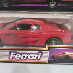 New Bright 1988 FERRARI TESTAROSSA NEW BRIGHT R/C No. 209 Open Box Remote Contro