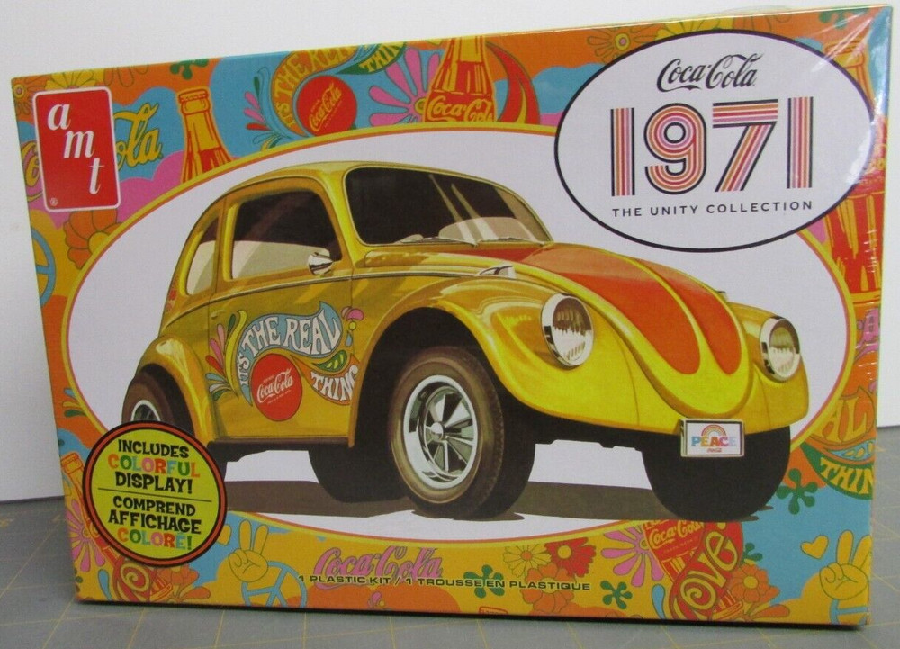 AMT 1971 VW BEETLE SUPERBUG Model Kit COCA-COLA AMT 1284M 1/25 MINT SEALD NEW