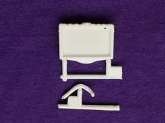 70 1970 Plymouth Cuda AAR RADIATOR & HOSE from Revell 1:24 Model Kit #2875